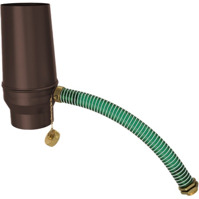 Zambelli Odvaděč vody samočinný 100 mm RAL 8017 Hnědá – Zboží Mobilmania