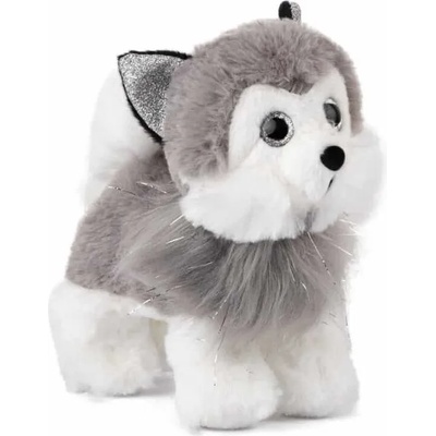 Амек Тойс Плюшена играчка Амек Тойс - Хъски с блестящи очи, 20 cm (10250)