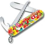 Victorinox Швейцарски джобен нож Victorinox Children Set, Parrot Edition (0.2373.E3)