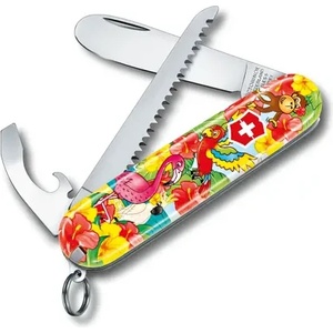 Victorinox Швейцарски джобен нож Victorinox Children Set, Parrot Edition (0.2373.E3)