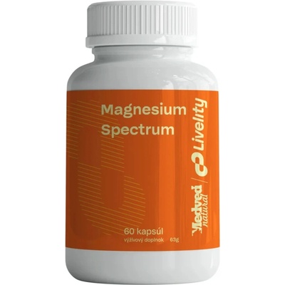Medveď natural Magnesium Spectrum 90 kapslí