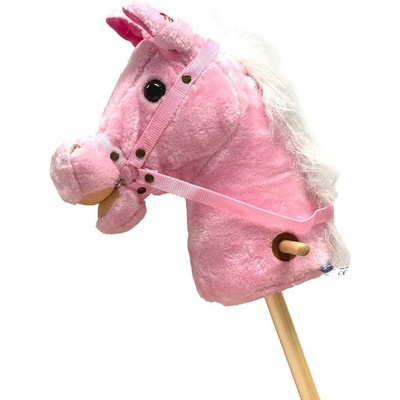 Hobby Horse se zvukem a kolečky Rosie Baby Mix pink – Zboží Mobilmania