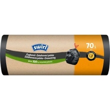 Swirl extra silné zaťahovacie vrecia na odpad 70 l 36µm 8 ks