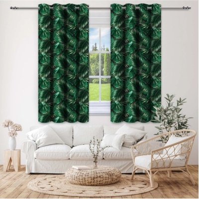 Mondo Italia Záves na krúžkoch MIGD256 140x160 cm 140x160 cm Viacfarebná