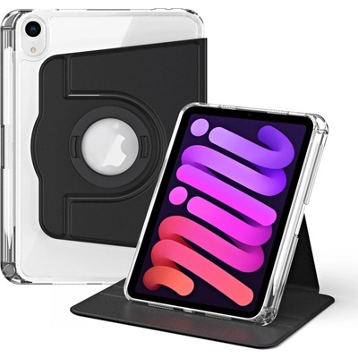 Vsechnonamobil 93867 CRYSTAL FLEXI 2v1 Zaklápěcí pouzdro pro Apple iPad mini 2021 / iPad mini 2024 černé