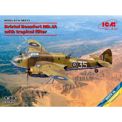ICM Bristol Beaufort Mk.IA with tropical filter 48311 1:48
