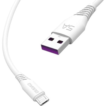 Dudao Кабел Dudao, USB към micro USB, 5A, 1m, Бял (Dudao Cable L2M 1M (Micro))