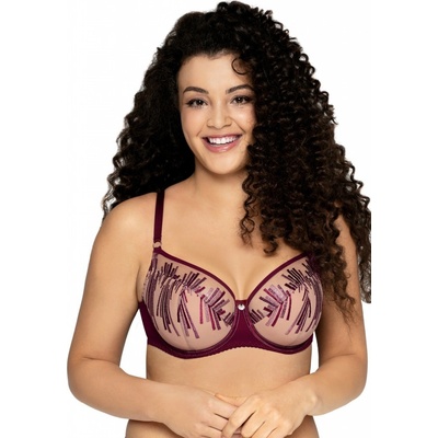 Ava 1941 Wine polovystužená podprsenka víno/červená