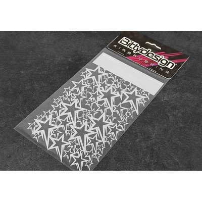 BittyDesign maskovací předlohy Hvězdy V1