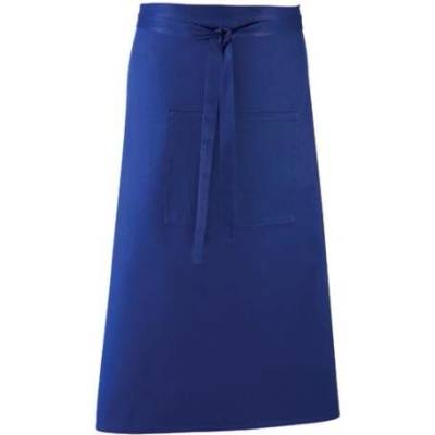 Premier Workwear Pracovní zástěra s kapsou PR158 Royal Pantone 286 90x80cm