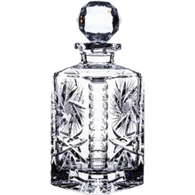 Onte Crystal Bohemia Crystal ručne brúsená karafa na whisky Veterník 800 ml