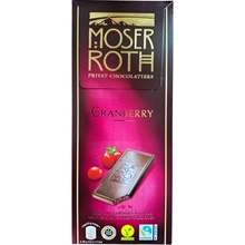 Moser Roth Cranberry horká čokoláda 125 g