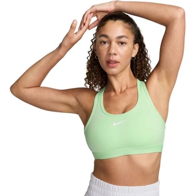 Nike Дамски сутиен Nike Swoosh Medium Support Non-Padded Sports Bra - Зелен