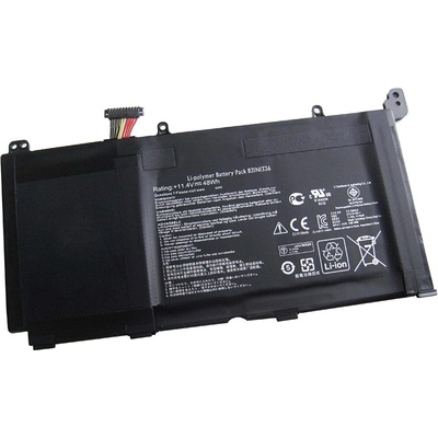 ASUS Asus, 3 клетки, 11.4V, 45Wh, Заместител (B31N1336)