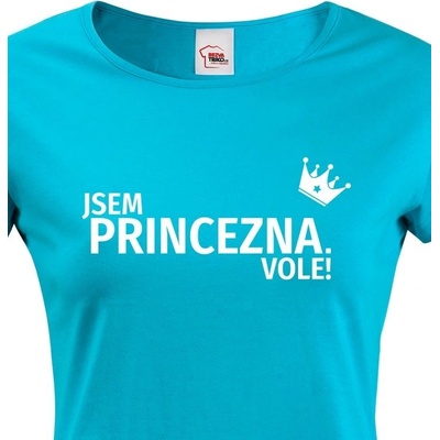 Bezvatriko.cz Canvas 0399 Jsem princezna vole Modrá