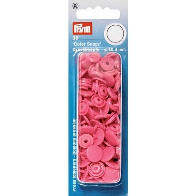 Prym Patentky plastové 12,4 mm, růžové