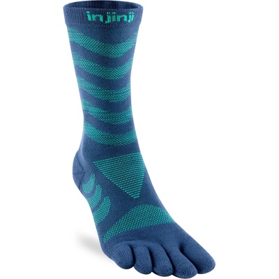 Injinji Дамски чорапи за бягане Injinji Women's Run Technical Crew Running socks - Poseidon - размер 40, 5-44, 5 (EU) (201-4710-0712)