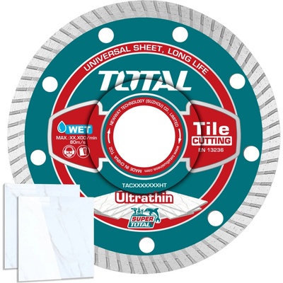 TOTAL TAC2131251HT Kotouč diamantový řezný, ultratenký, 125mm, univerzální, industrial, 125x22,2mm