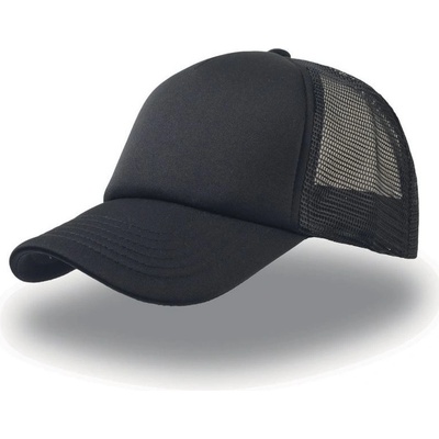 Atlantis Headwear Rapper 5 panelová síťovaná COT-33207080899 Černá/černá