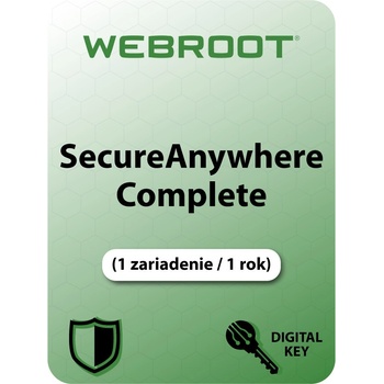 Webroot SecureAnywhere Complete 1 lic. 12 mes.