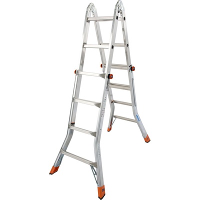 KRAUSE Алуминиева телескопична стълба krause telematic 4+4 (06129956)