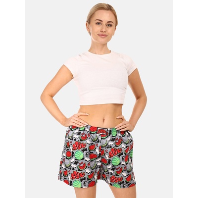 Styx Червени и сиви дамски шарени шорти за сън Styx Melons Styx | Siv | ЖЕНИ | M