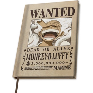 ABYstyle Тефтер ABYStyle Animation: One Piece - Wanted Luffy Wano, A5 (ABYNOT155)