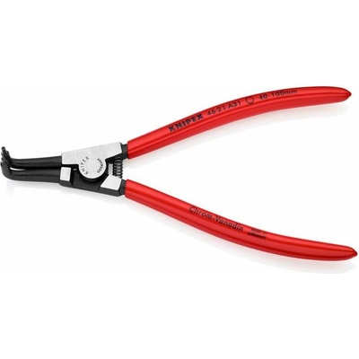 Kliešte KNIPEX 46 21 A31 – 40-100 mm, zahnuté 90°, na vonkajšie poistné krúžky