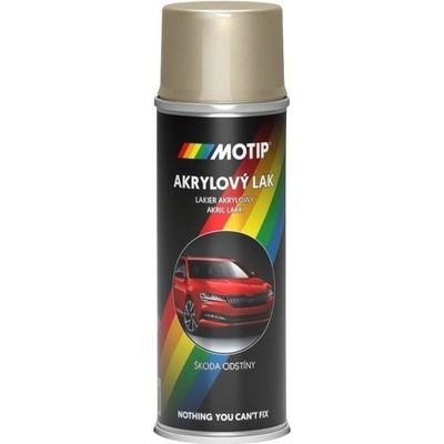 Motip Auto sprej Akrylová Metalíza Škoda 9202 béžová capuccino 200 ml