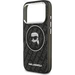 CG Mobile iPhone 17 Pro KARL LAGERFELD IML KARL HEAD LOGO MAGSAFE Силиконов удароустойчив протектор за телефон, MagSafe, ЧЕРЕН KLHMP17LHMKBKBKHOK (KLHMP17LHMKBKHOK)