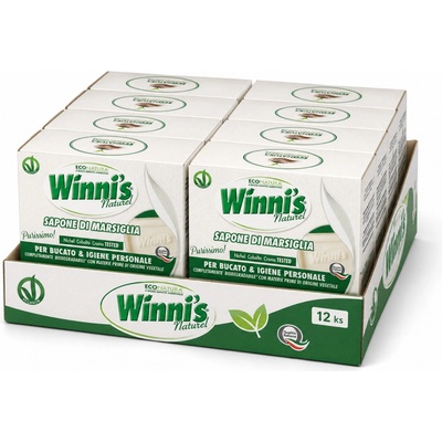 Winni´s Sapone Marsiglia biodegradabilné mydlo 12 x 250 g