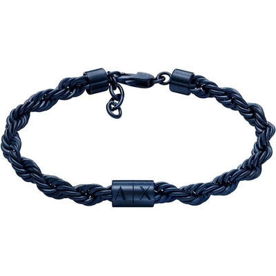 Armani Exchange Štýlový pánsky pozlátený náramok z ocele AXG0165470
