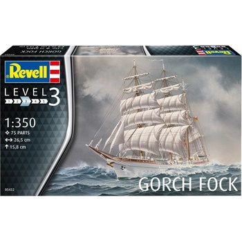 Revell Gorch Fock ModelSet loď 65432 1:350