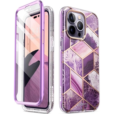 SUPCASE COSMO IPHONE 14 PRO MAX MARBLE fialové