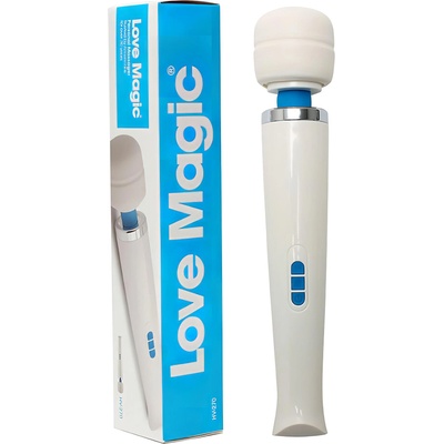 Love Magic Wand - акумулаторен масажиращ вибратор (бял)