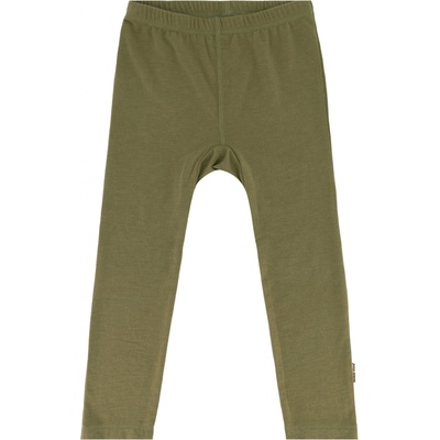 Dětské legíny z merino vlny a bambusu Dried Herb Mikk Line