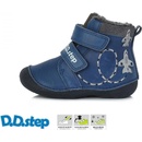 D.D.Step zimní chlapecká kožená obuv W015-376A