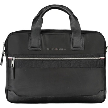 Tommy Hilfiger Кожен бизнес куфар tommy hilfiger, uni, Черен (am0am11574_nebds)