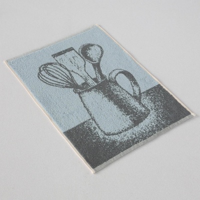Veba Kuchyňský ručník ZARA Vařečky modrošedá 35 x 50 cm