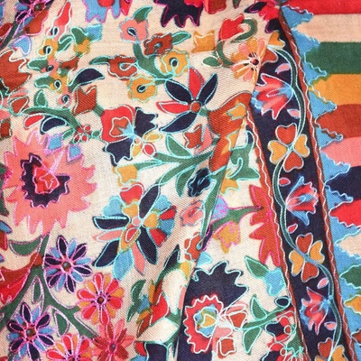 Savita Kalamkari šál Handmade 21