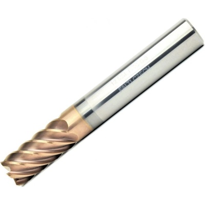Tvrdokovová fréza 12mm, 6 břitá na kalené oceli.