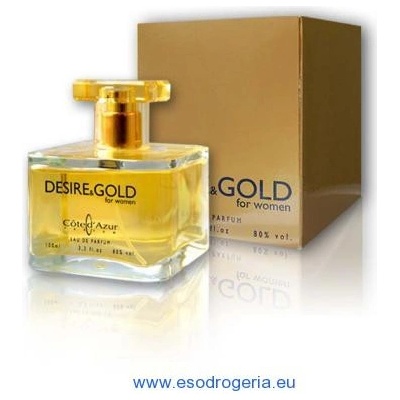 Cote Azur Desire & Gold parfumovaná voda dámska 100 ml