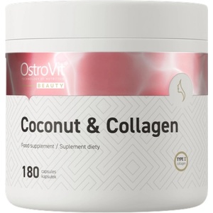 OstroVit Coconut & Collagen | Marine Collagen with MCT [180 капсули]
