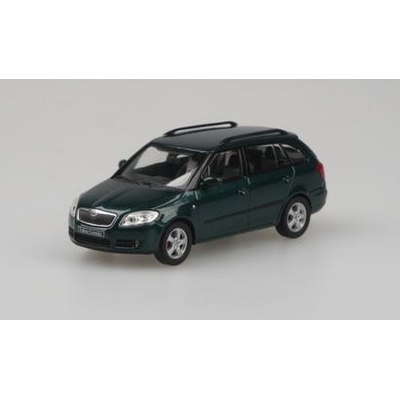 Abrex škoda Fabia 2 Combi zelená 1:43 – Zboží Dáma