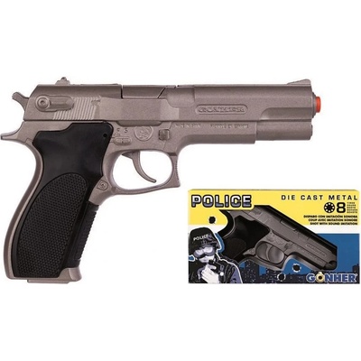 GONHER Детска играчка Gonher - Полицейски пистолет с капси и звук (45/0)