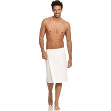 NordicSPA Vaflový kilt 80x150cm - pánský, BÍLÝ