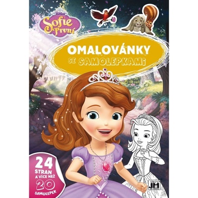 Sofie První Omalovánky A4 se samolepkami