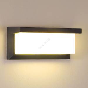 Brilagi -LED RGBW Външно стенно осветително тяло BRICKY 1xE27/12W/230V антрацит IP54 (LEDBG1025)