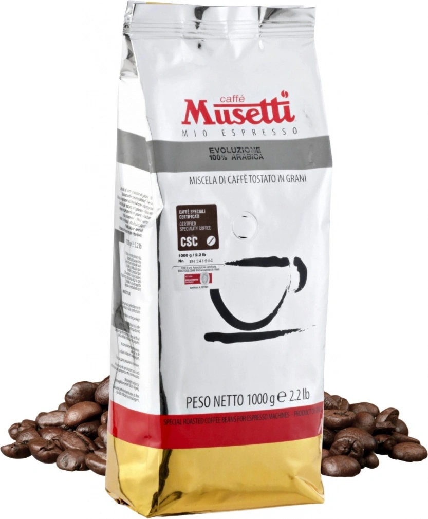 コーヒー 2kg(500gx4) Musetti EVOLUZIONE PARADISO BLEND - PARADISO - Caffè Musetti