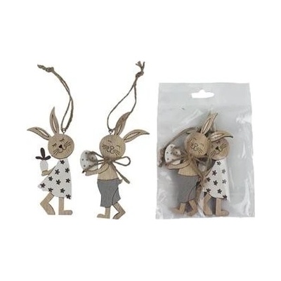 Zajac na zavesenie, 2 ks D5324